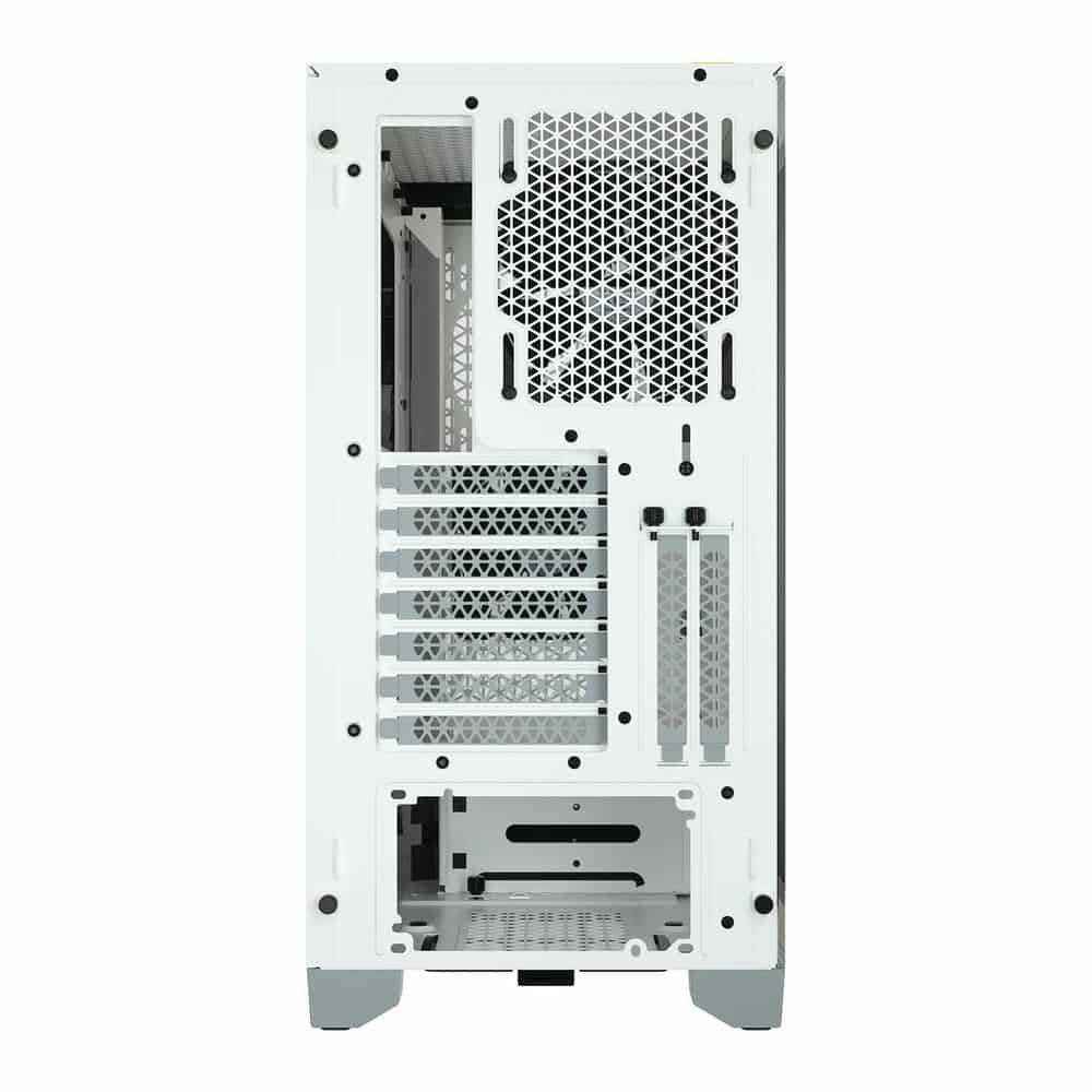 (image for) Corsair 4000D Airflow White Chassis + Corsair RM750 White PSU Bundle